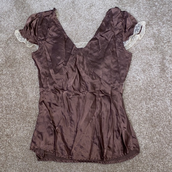 Free People Silk Lace Top - Picture 4 of 5